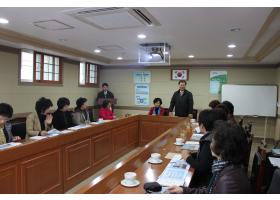 함안군 여성협의회 회장단 사업설명회 개최
