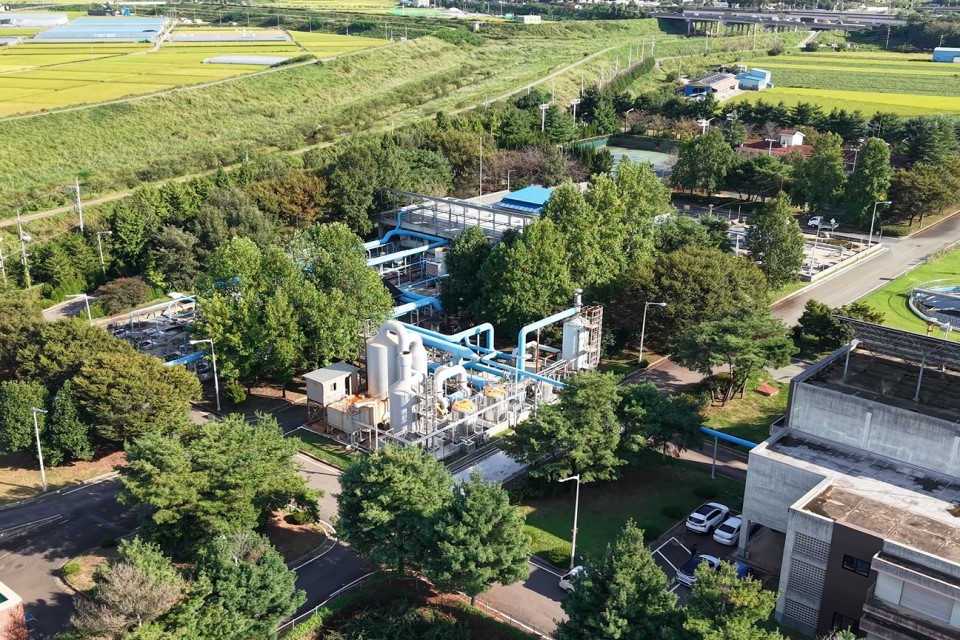 가축분뇨처리장 시설전경