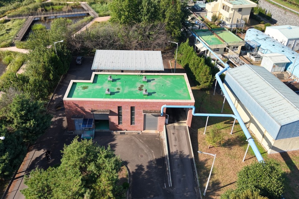 분뇨처리장 시설전경