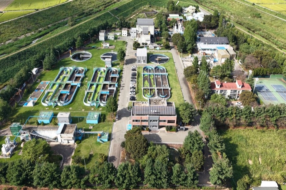 가야하수처리장 시설전경