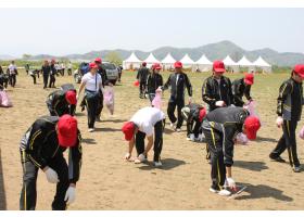 제1회 에코싱싱 마라투어 대회장 정리