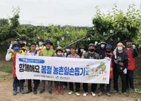 2020년 봄철 농촌일손돕기 실시