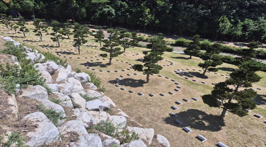 자연장지 시설전경