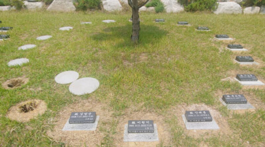 자연장지 시설전경